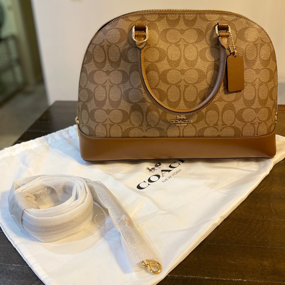 Coach Sierra Signature Satchel